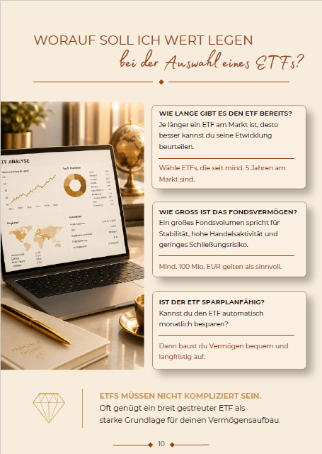 Einblick in den ETF-Guide, Seite 3